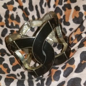 3/$10 Black & Gold Enamel Bracelet